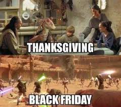 20 Funny Thanksgiving Memes To Enjoy While Stuffing Your Face Full Of Pie Funny Thanksgiving Memes Star Wars Jokes Funny Memes