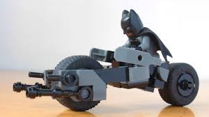 He only builds with black or very dark gray. Lego Batpod From The Dark Knight Moc Youtube