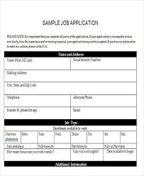 You will be presented with a simple form you can edit. Job Application Template Word Document Insymbio
