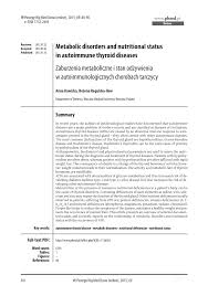 A lump in the front of the neck, near the adam's apple. Pdf Metabolic Disorders And Nutritional Status In Autoimmune Thyroid Diseases Zaburzenia Metaboliczne I Stan Odzywienia W Autoimmunologicznych Chorobach Tarczycy