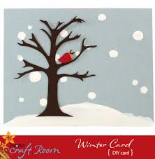 A comfortable place to be inspired. Winter Scene Card Pazzles Craft Room