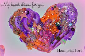 That doesn't mean they don't like being read to, and the parents will love that you added your own personal. Valentine S Day Crafts For Kids Shiny Hand Prints Cards Fun Littles