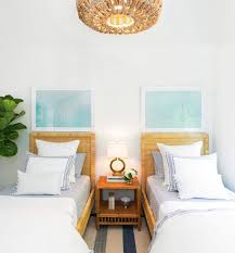 Some trundle beds stay low to the ground, while other models can pop up to the same level as. Sophisticated Twin Beds 20 Ideas For Grownup Bedrooms Laurel Home
