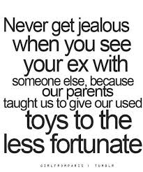 If you incessantly talk about your ex, she's going to think that you're not over her, or you'll talk about her that way. 50 Things To Say To Your Ex Ideas Make Me Laugh Bones Funny Funny Quotes