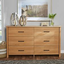 Do you assume walmart bedroom furniture appears to be like great? Free 2 Day Shipping Buy Mainstays Hillside 6 Drawer Dresser Dover Oak Finish At Walmart Com 6 Drawer Dresser Dresser Drawers Oak Bedroom Furniture