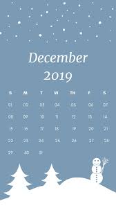 December 2019 Iphone Calendar Wallpapers Calendar 2019 Printable Wallpaper Iphone Christmas Iphone Wallpaper Winter December Wallpaper