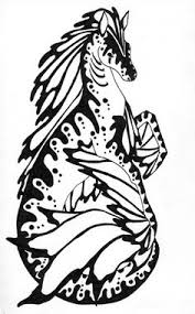 Use your own color palette or use. 100 Hippocampus Coloring Pages Ideas Coloring Pages Mythical Creatures Mythological Creatures