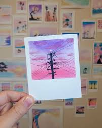 Paintbrush Polaroids A Gorgeous Series Of Watercolor Paintings By Talbotdesign Which On Watercolor Paintings Tutorials Painting Art Projects Watercolor Art