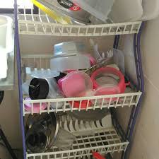 Rak pinggan mangkuk / dish drainer / double sink top rack / dish rack / kitchen storage basin rack / rak dapur ktn0157. Rak Pinggan Mangkuk Ikea Pagar Rumah