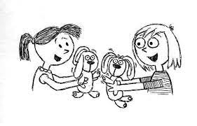 Show your kids a fun way to learn the abcs with alphabet printables they can color. Knuffle Bunny Trixie Playing With Knuffle Bunny And Her Friend Coloring Pages In 2021 Knuffle Bunny Bunny Coloring Pages Online Coloring Pages