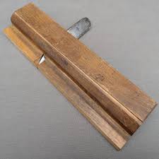 ヒフクラ鉋 ひふくら 比不倉鉋 右 刃幅約17㎜ 台幅約244㎜ 鉋 特殊鉋 かんな カンナ japan plane  【0942】｜ハンドツール、大工道具