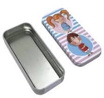 Factory Custom Tin Containers Rectangle Small Tin Packaging ...