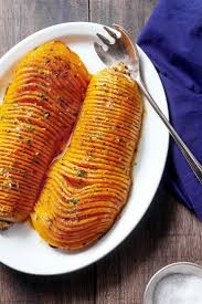 Roasted Butternut Squash Recipe With Garlic Butter Butternut Squash Recipe Butternut Squash Recipes Roasted Butternut Squash Recipes Roasted Butternut