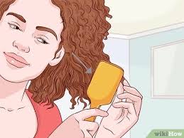 Use your straighteners curl small sections of hair by slowly twisting them away from the face. 4 Ways To Straighten Short Curly Hair Wikihow