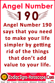 Angel Number 190 Says Embrace Simplicity In 2021 Angel Numbers Sayings Meant To Be
