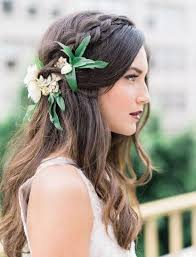 This delicate high ponytail hairstyle with braided bangs made this sweet girl a princess immediately. 27 Gorgeous Wedding Braid Hairstyles For Your Big Day
