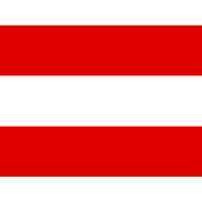 The austrian flag is a vertical bicolour. Austria Flag Icon 1