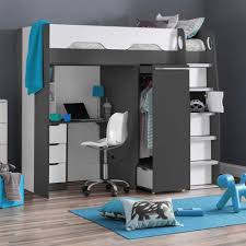 The size of a standard, single or twin bunk bed is 75 in. High Bunk Beds With Storage Online Discount Shop For Electronics Apparel Toys Books Games Computers Shoes Jewelry Watches Baby Products Sports Outdoors Office Products Bed Bath Furniture Tools Hardware