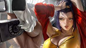Faye valentine (フェイ・ヴァレンタイン, fei varentain?) is a wanted bounty head and a member of the bounty hunting crew aboard the bebop. 343743 Faye Valentine Anime Girls Cowboy Bebop 4k Wallpaper Mocah Hd Wallpapers