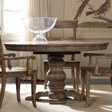 Check spelling or type a new query. Hooker Furniture Sorella Round Dining Table With Pedestal Base And 20 Extension Leaf 1 Wayside Furniture Kitchen Tables