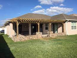 Also, a pergola also looks better compared to a patio. Attached Pergola Kits Shop High Quality Wall Mounted Pergola Kits From Pergola Depot