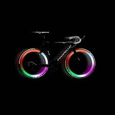 4pc Pack Led Neon Colored Lights For Bikes Cars And Motorcycles Good For Safety And Fun To Look At These Neon Colored Lights Amp Nbs Bike Wheel Lights Wheel