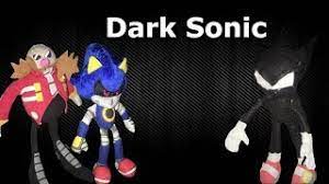 Cuddle up with the cast of sonic the hedgehog with this fun plush character assortment from johnny's toys! Supersonicblake Dark Sonic Youtube