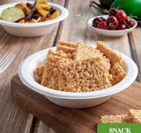 Disposable Cups 50 Pack 12 Oz Bagasse Bowls - Eco-Friendly Sugarcane Fiber  Bowls, Biodegradable & Microwave Safe Paper Plates