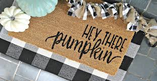 Official lyric video for baby, it's cold outside by john legend featuring kelly clarkson. Fall Welcome Door Mat With Free Svg File 2020