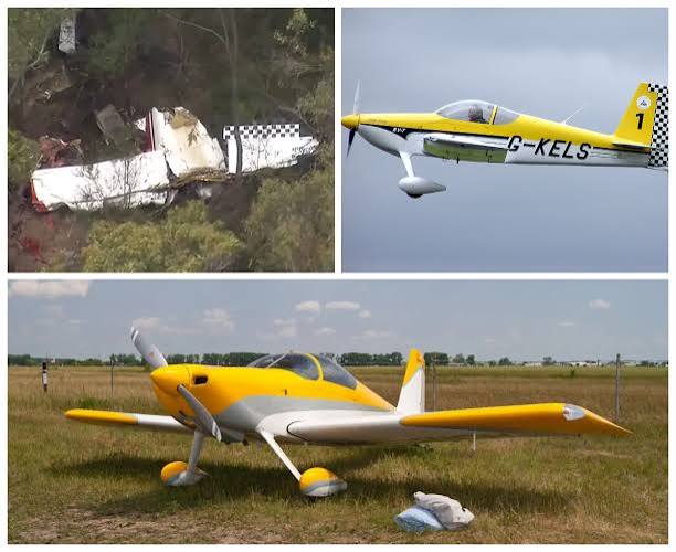 Revel Downing and his 63-year-old friend died after their kit-built plane crashed shortly after taking off from the NSW airport.