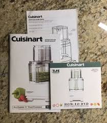 Black And Decker Food Processor Manual Details About Cuisinart Pro Custom 11 Food Processor Instruction Manual And Dvd In 2020 Cuisinart Processor