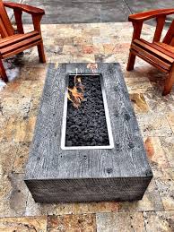 Report all emergencies to 911. 48 Coronado Wood Grain Concrete Fire Pit Table Outdoor Fire And Patio
