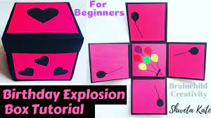 If you're not sure how to upload an svg cut file to cricut design space, watch this helpful video. Explosion Box Tutorial For Beginners Diy Explosion Box For Birthday Anniversary Easy Tutorial Youtube