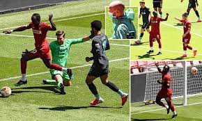 Uefa euro 2020 runs from 11 june to 11 july 2021, with 11 host cities staging the 51 fixtures. Liverpool Squad Hold 11v11 Match At Anfield As They Prepare For Premier League Restart Daily Mail Online
