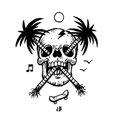 Jb Emblem Art Tattoo Flash Art Skull Art