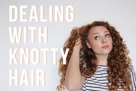Some of the reasons one gets tangles in their hair is due to the structure of the hair, or integrity of their hair. Knotty Hair How To Manage Curly Hair That Tangles Easily Hanzcurls
