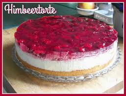 Himbeertorte Himbeer Quark Torte Biskuittorte Mit Himbeeren Frischkasetorte Himbeertorte Himbeer Quark Torte Himbeeren