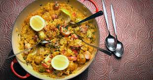 Recette De Petite Paella Au Homard Zeste Recette Paella Recette Homard Paella