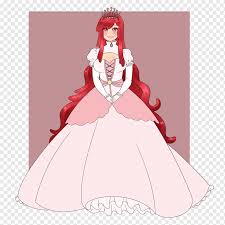 Anime girls dressed in long dresses fashion dresses. Gown Pink M Anime Character Anime Fashion Illustration Cartoon Fictional Character Png Pngwing