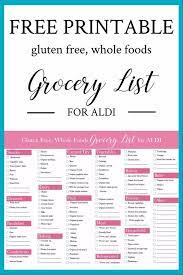 The prices used in the frugal grocery list are based on my natural grocery price list and what i can get in my locale without coupons. Facebook Twitter Pinterest If You Don T Have An Aldi In Your Area Start Praying For One And Then C Gluten Free Food List Gluten Free Shopping Aldi Gluten Free