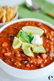 Everyone S Favorite Vegetarian Chili Recipe Elizabeth Rider Recipe Vegetarian Chili Recipe Vegetarian Chili Healthy Vegetarian