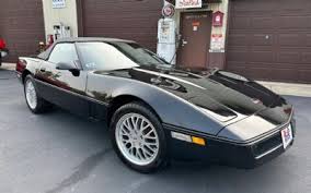 Image result for Black 1985 Corvette