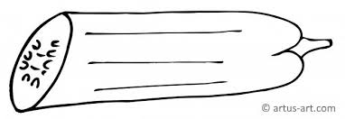 Gurke Ausmalbild Gratis Ausdrucken Ausmalen Artus Art