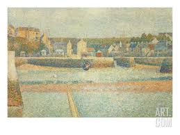 The Port And The Quay At Bessin Art Print Georges Seurat Art Com Seurat Paintings St Louis Art Museum Georges Seurat
