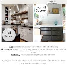 Full Overlay Vs Partial Overlay Vs Inset Cabinet Door Styles Full Overlay Cabinets Inset Cabinets