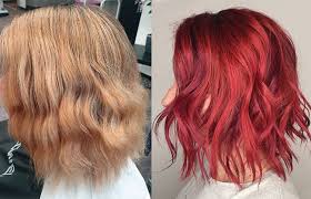 A stylist can tell you what it will take to change your hair and schedule your appointments. How To Dye Bleached Hair Red I Ll Help You Choose The Best Shade For Your Hair