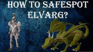 How to SAFESPOT/ FLINCH elvarg in dragon slayer? Dragon slayer safespot! -  YouTube