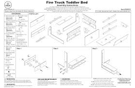 Tough and durable, this collection is a great investment in any kid's room. Kidkraft Fire Truck Toddler Bed User Manual Manualzz