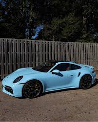 Image result for Gulf Blue 2025 Porsche