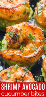 An easy make ahead dish for your next party. username=mysideof50″. Avocado Cucumber Shrimp Appetizers Natashaskitchen Com